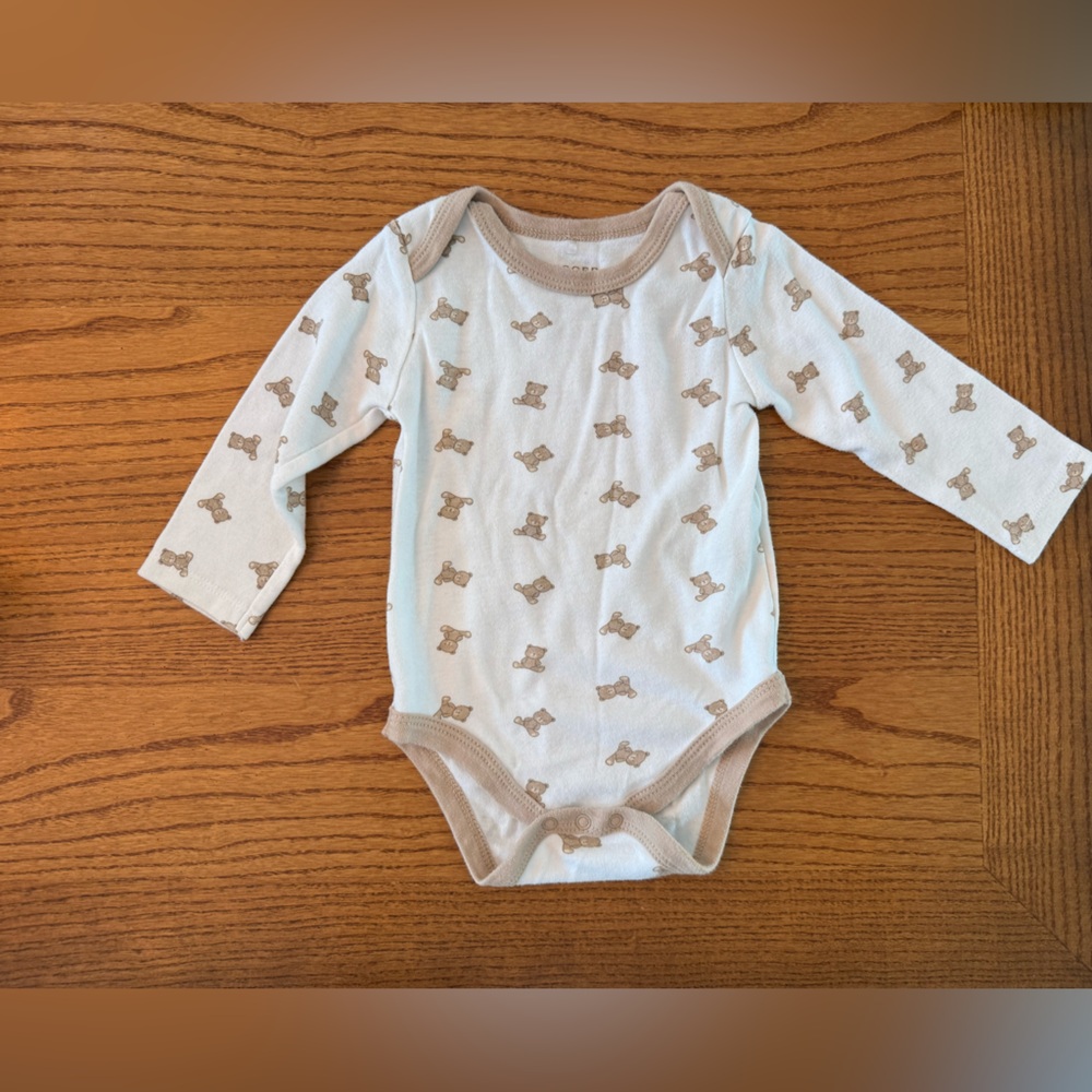 Teddy Bear Print - Baby Onesie. So cute!